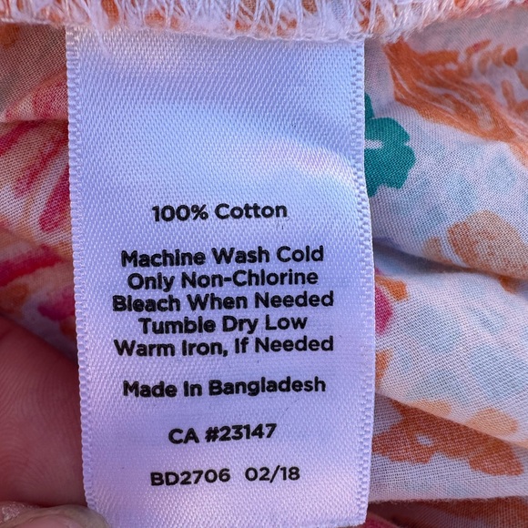 Talbots Women’s Seashell Print Tunic Top - Size Medium - Picture 4 of 5